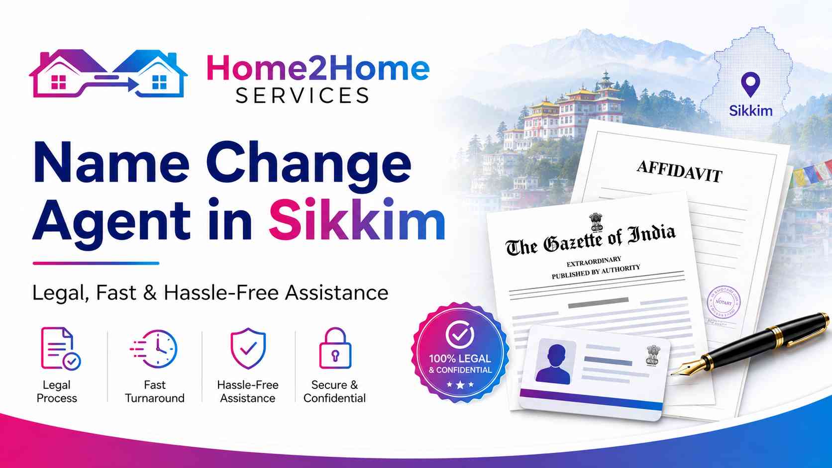 Name Change Agent in Sikkim